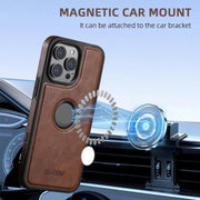 SUTENI 2 in 1 Magnetic Phone Case with Card Holder & Wallet, 1 Count PU Leather Shockproof Phone Protective Cover, Phone Accessory for Iphone 15 13 12 Pro Max Iphone 14 Pro Max Case, Iphone 16 Series, Back to School Gifts