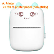 Mini Printer Portable Mini Bluetooth Wifi New Wrong Printer Mobile Phone Photo Title Note Hot Print Pocket Student Error Label Printer