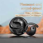 Wireless Bluetooth Earphones Real Time OWS Bluetooth Earbuds Support Playing Music Phone Calls Headphones,Bt 5.4,Waterproof Life Electronic Headset Audio, Low Latency & Noise Reduction