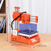 Mini 3D Printer, 1 Set US Plug High-Precision Smart Printing Machine with TF Card & PLA Filament, 3D Printer for Beginners